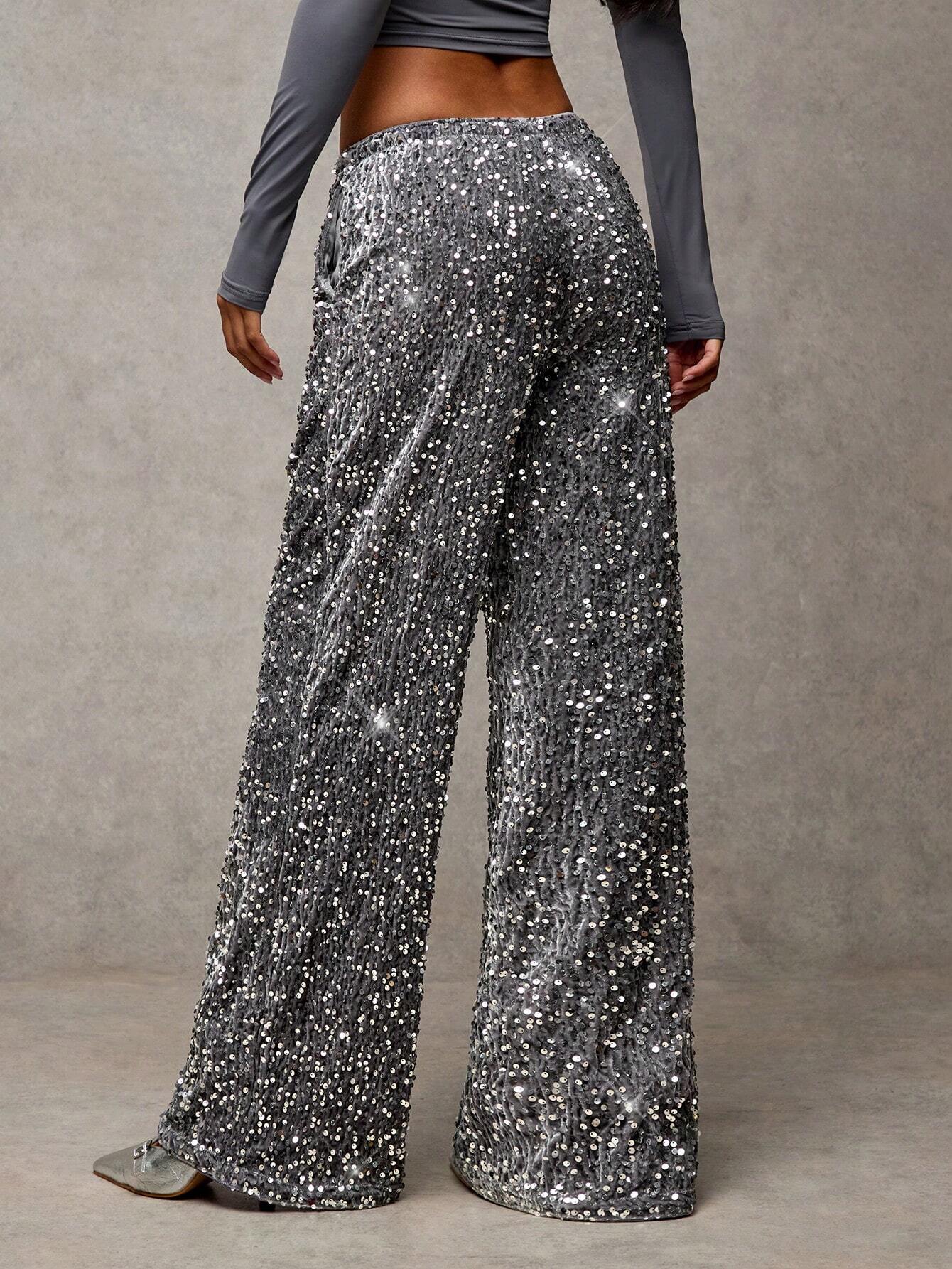 Lana Sequin pants