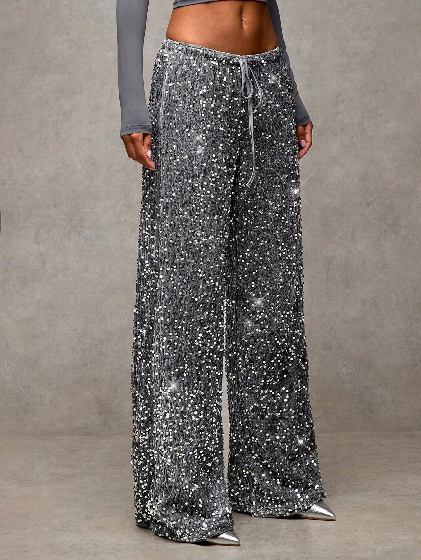 Lana Sequin pants