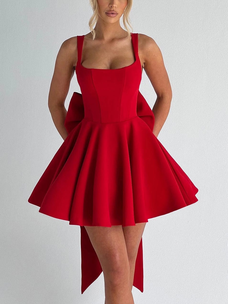 Bianca Red Dress