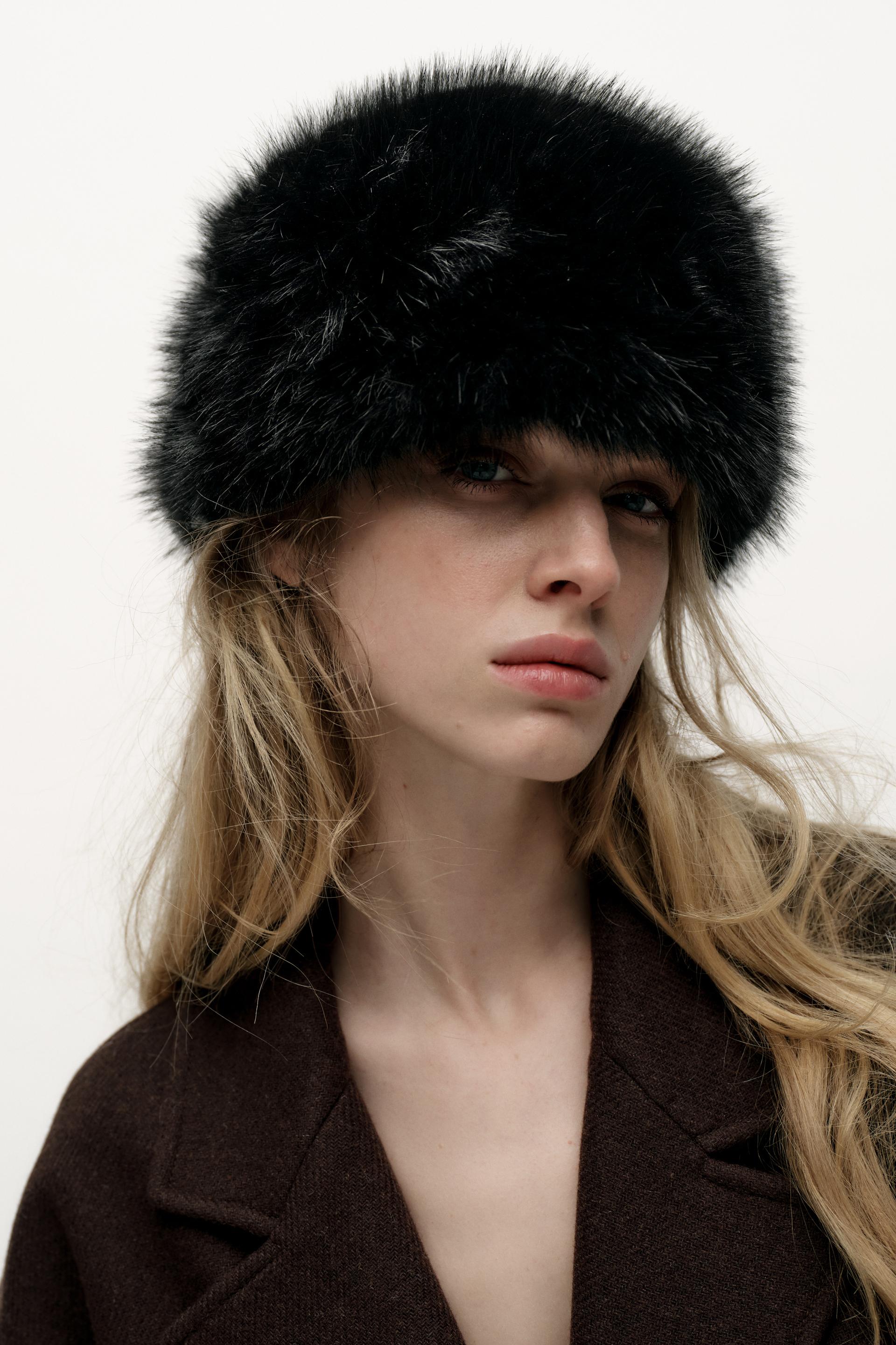 Fur Cloche Hat