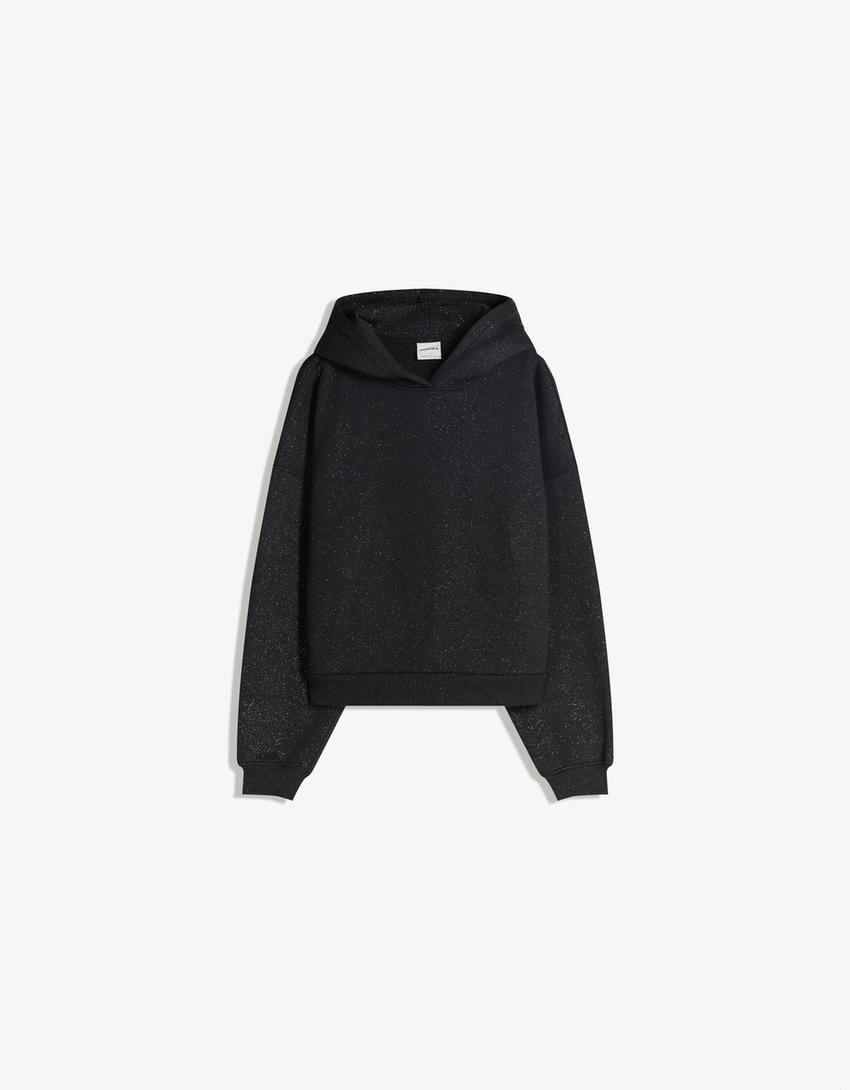 Shimmer Oversized Hoodie