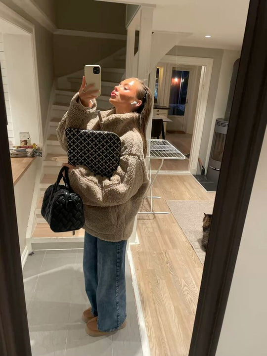 Caroline Teddy Fleece Coat