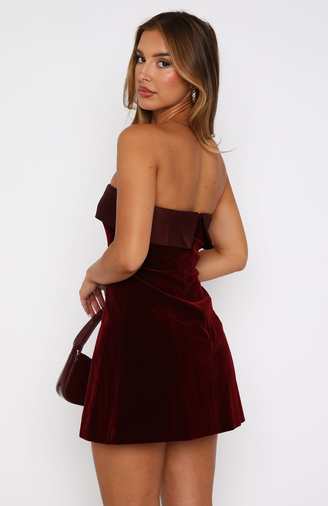 Tessa mini Velvet dress