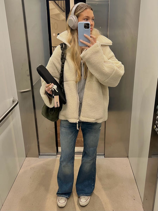 Caroline Teddy Fleece Coat