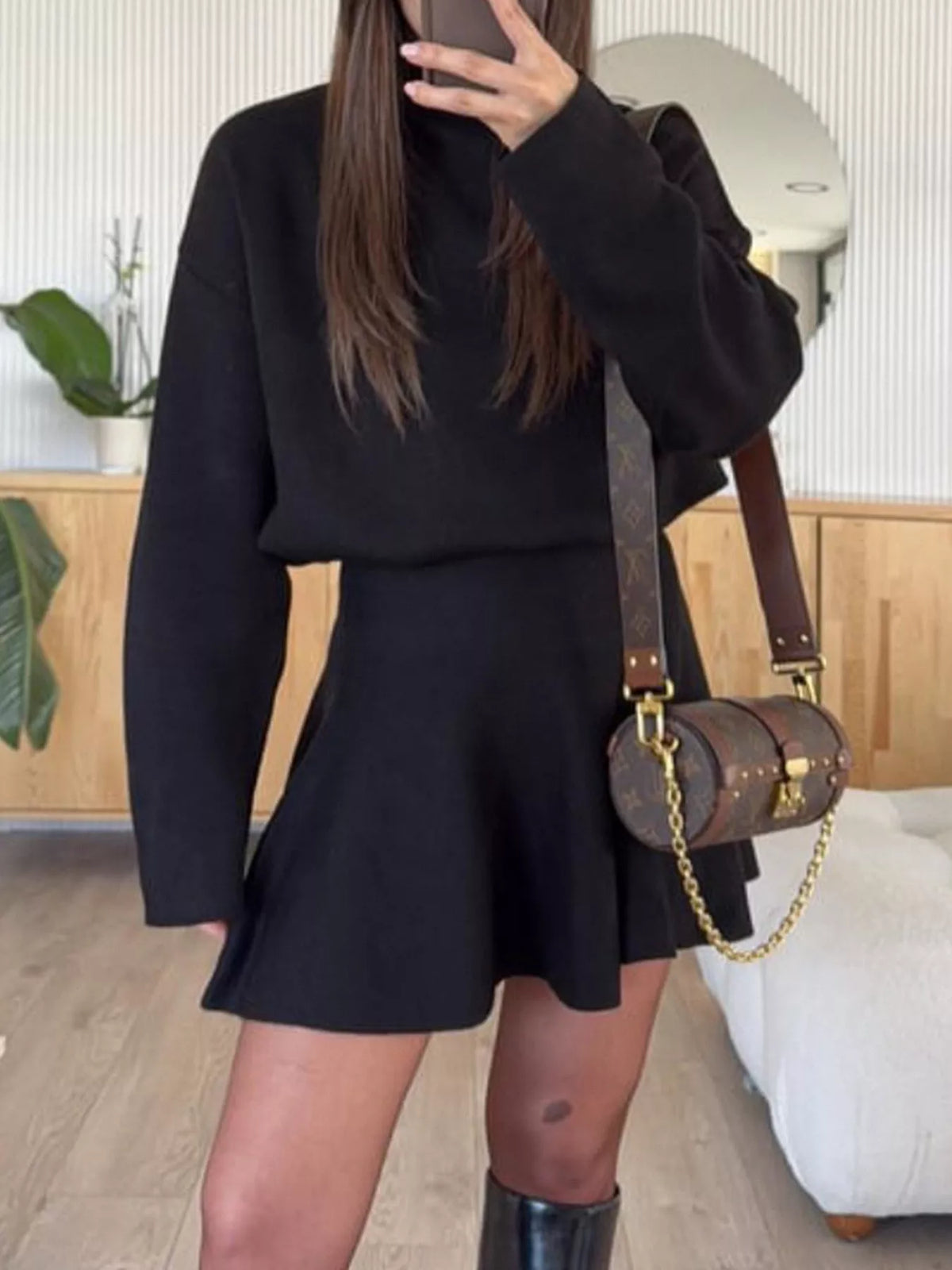 Ilayda Mini Sweater Dress