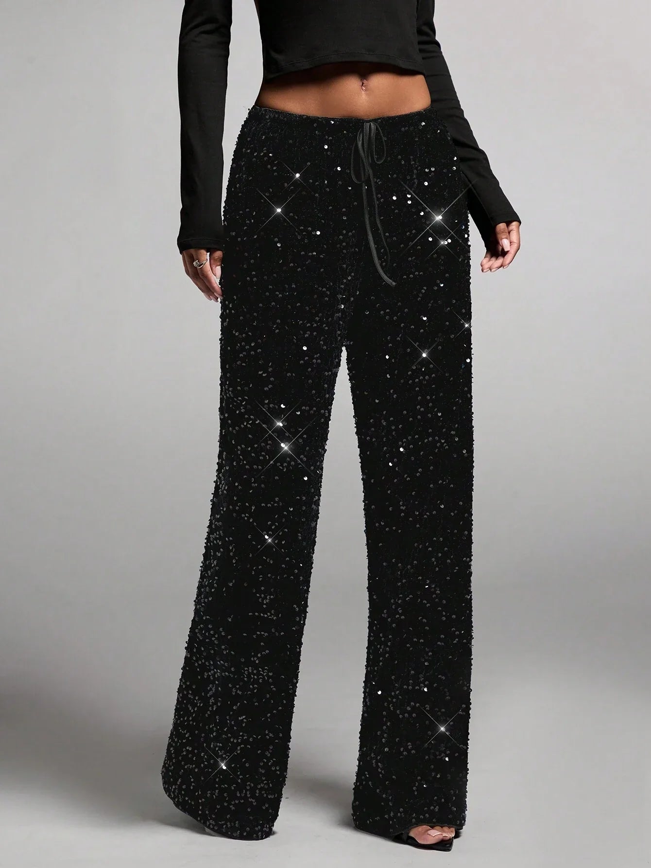 Lana Sequin pants