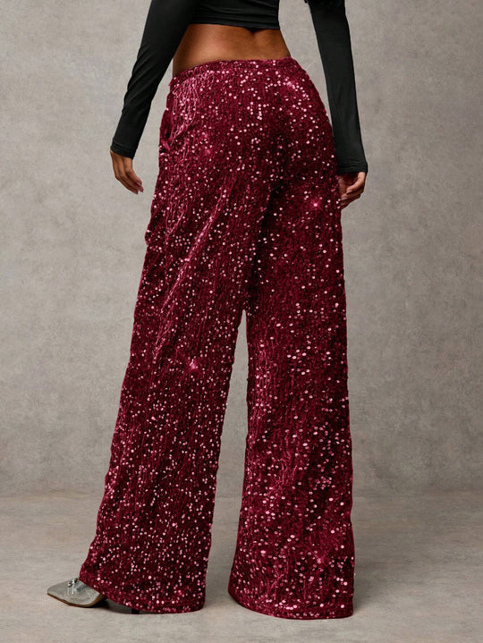 Lana Sequin pants