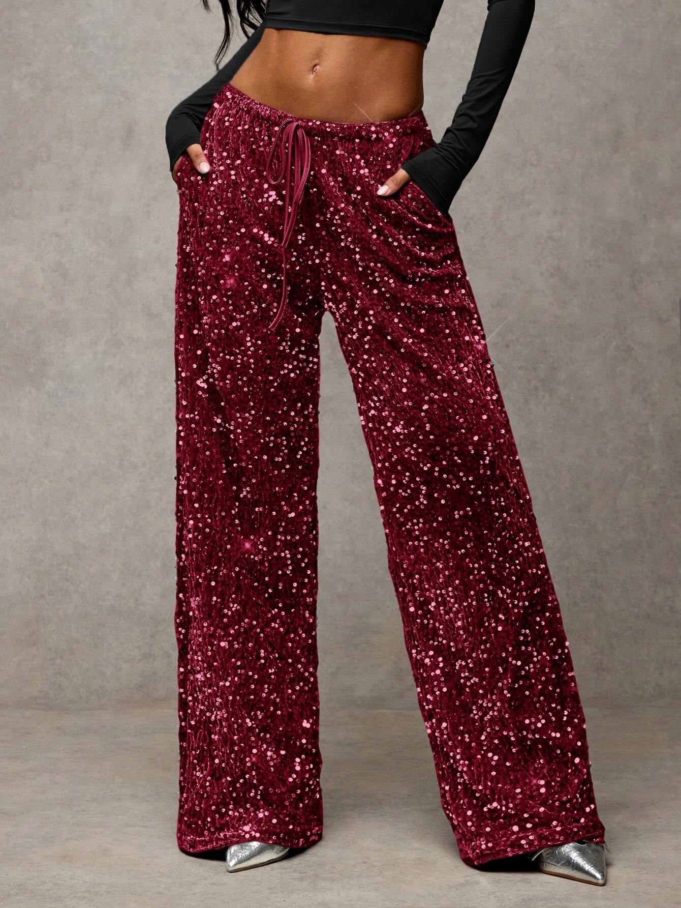 Lana Sequin pants