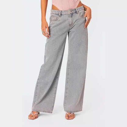 Shelly Pink Bow Jeans