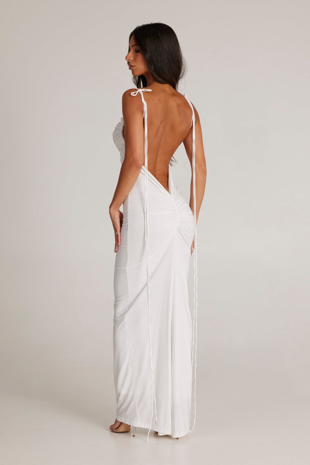 Jessy Long Lace Dress