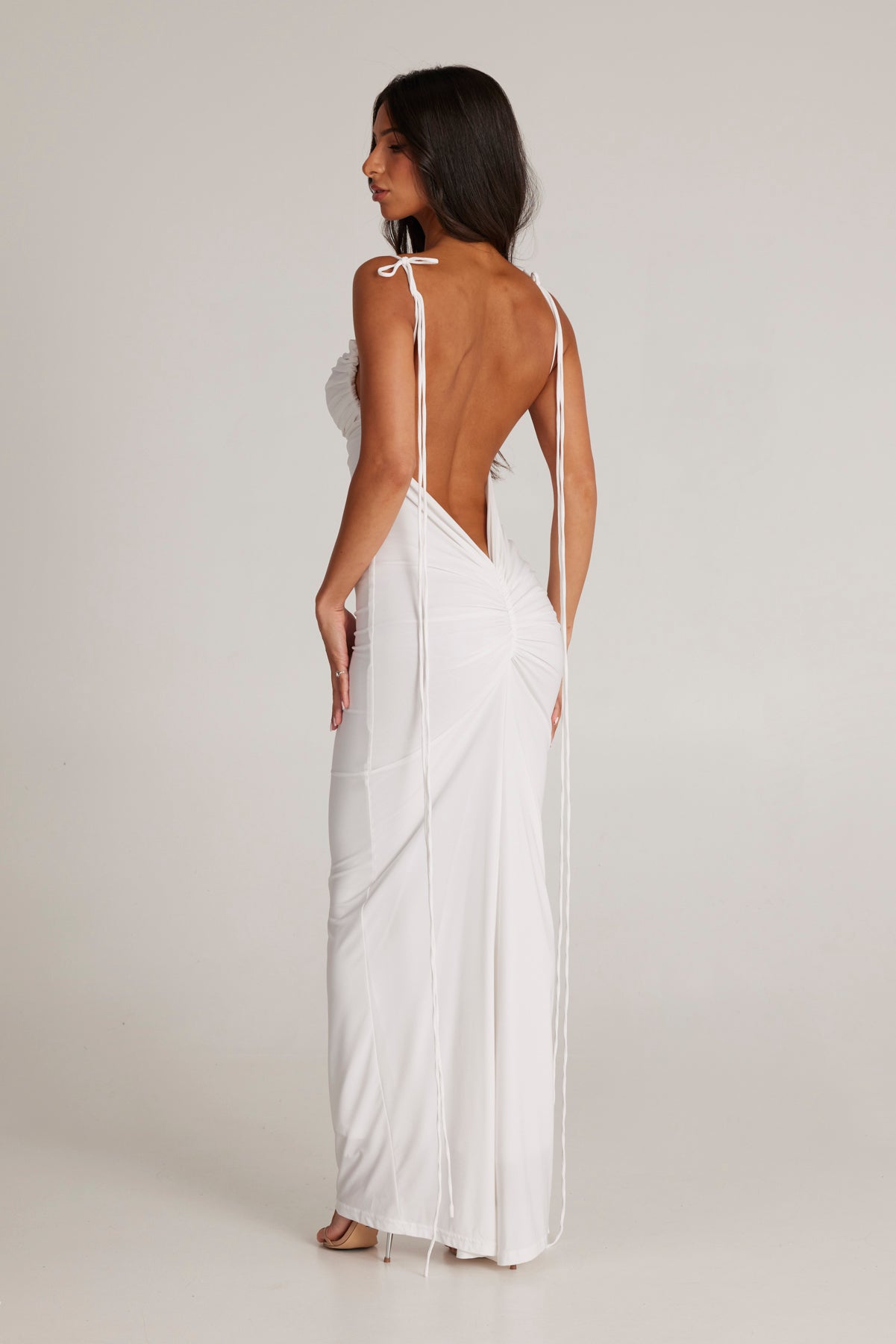Jessy Long Lace Dress