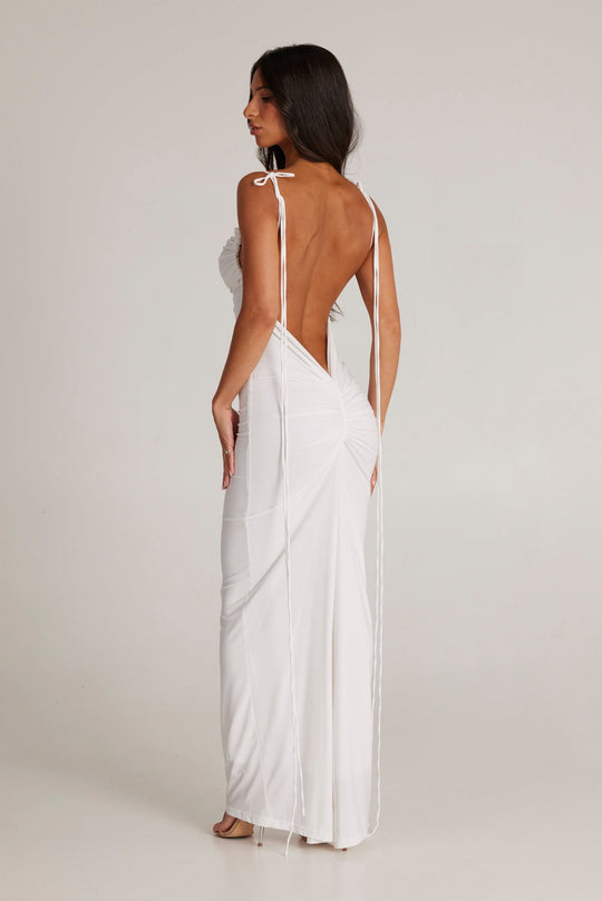 Jessy Long Lace Dress