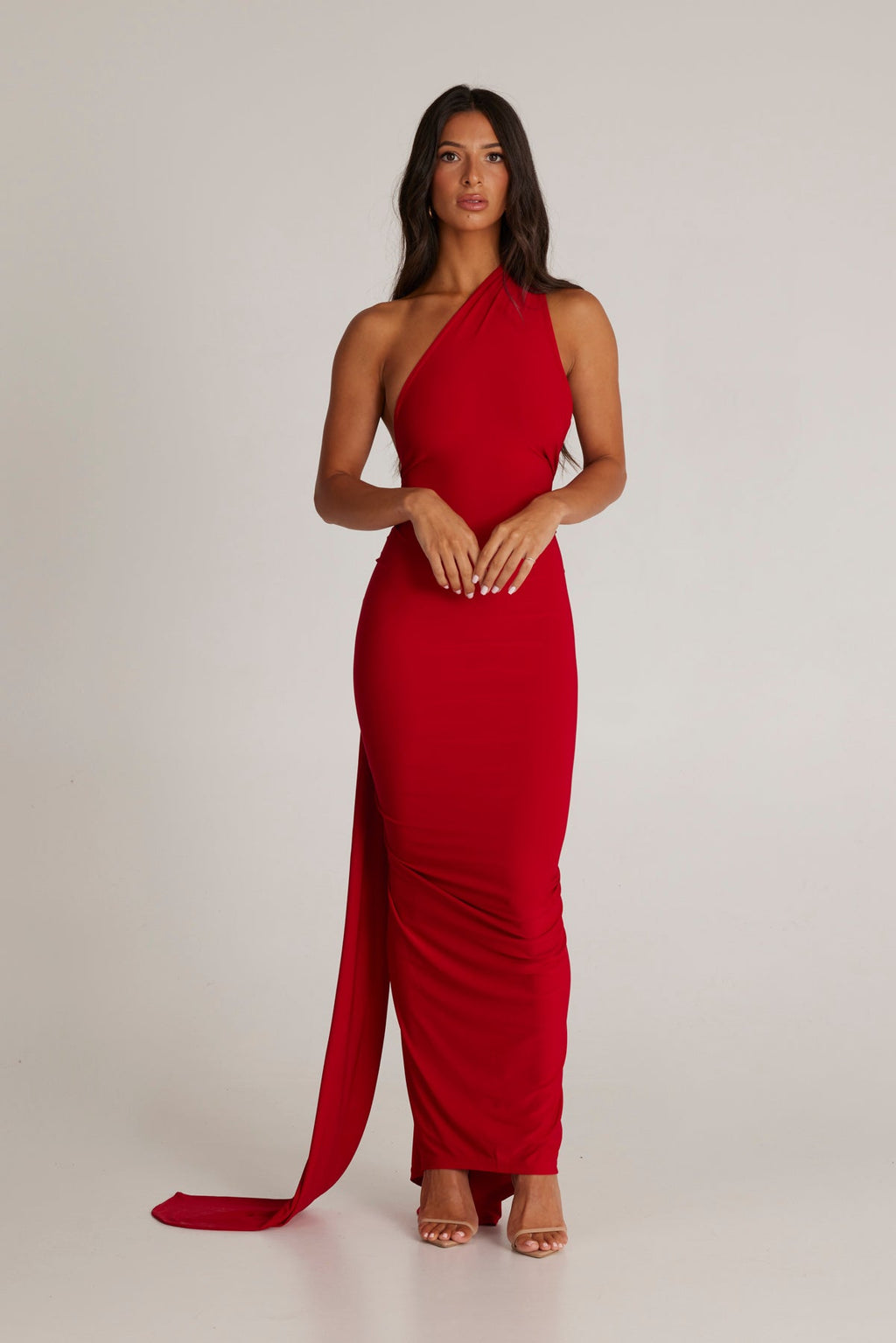 Chelsey Elegant Scarf Dress