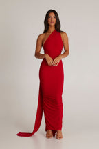 Chelsey Elegant Scarf Dress