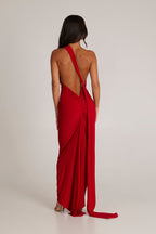 Chelsey Elegant Scarf Dress