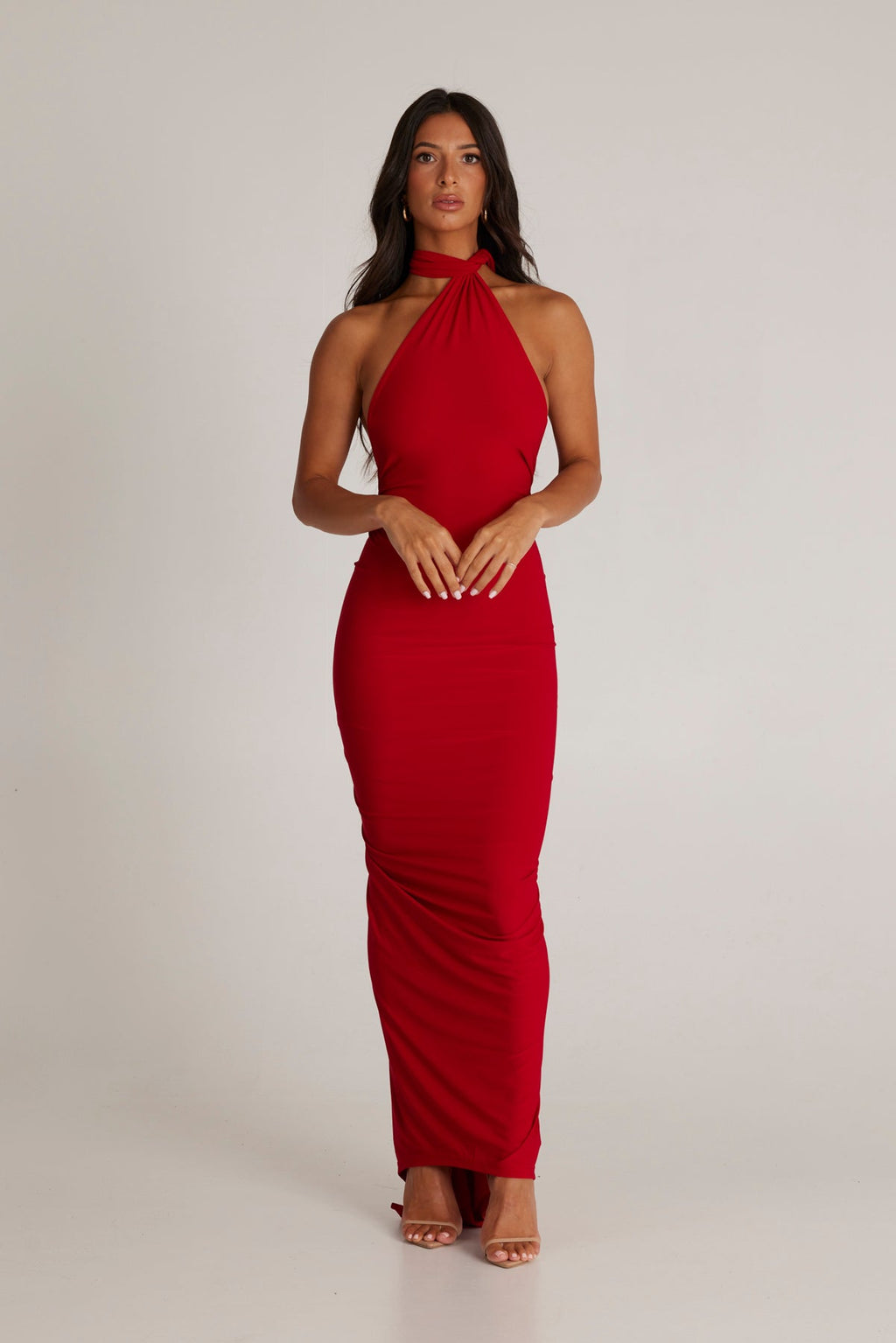 Chelsey Elegant Scarf Dress