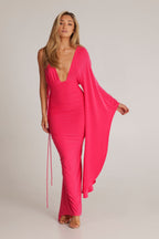 Wissa Single Arm Long Sleeve Dress