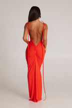 Jessy Long Lace Dress