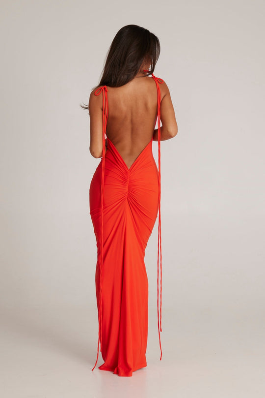 Jessy Long Lace Dress