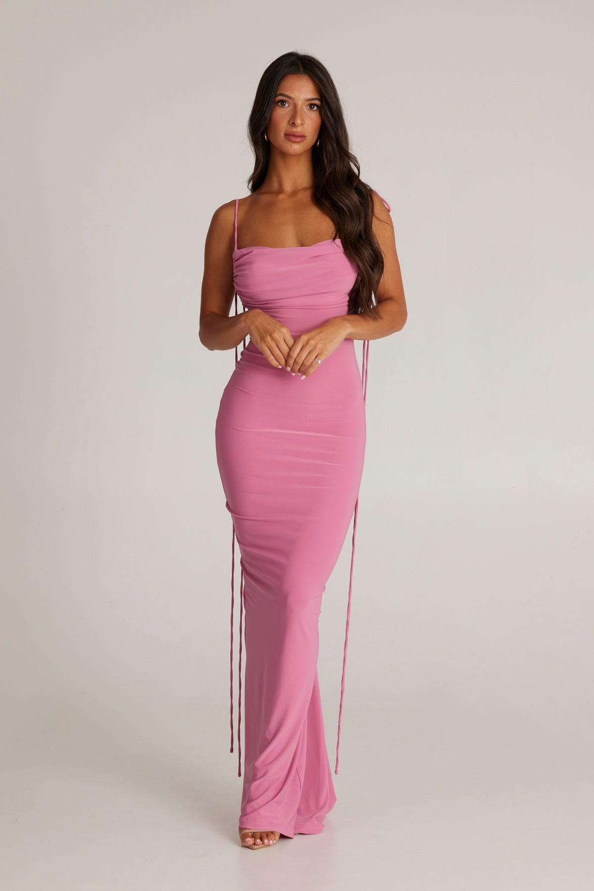 Jessy Long Lace Dress