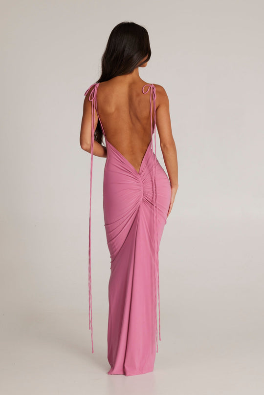 Jessy Long Lace Dress