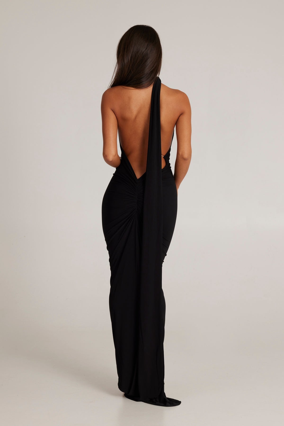 Chelsey Elegant Scarf Dress