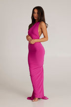 Chelsey Elegant Scarf Dress