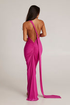 Chelsey Elegant Scarf Dress