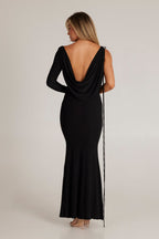 Emma Single Arm Sleeve Dress