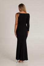 Emma Single Arm Sleeve Dress