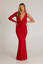 Emma Single Arm Sleeve Dress