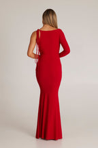 Emma Single Arm Sleeve Dress