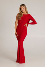 Emma Single Arm Sleeve Dress