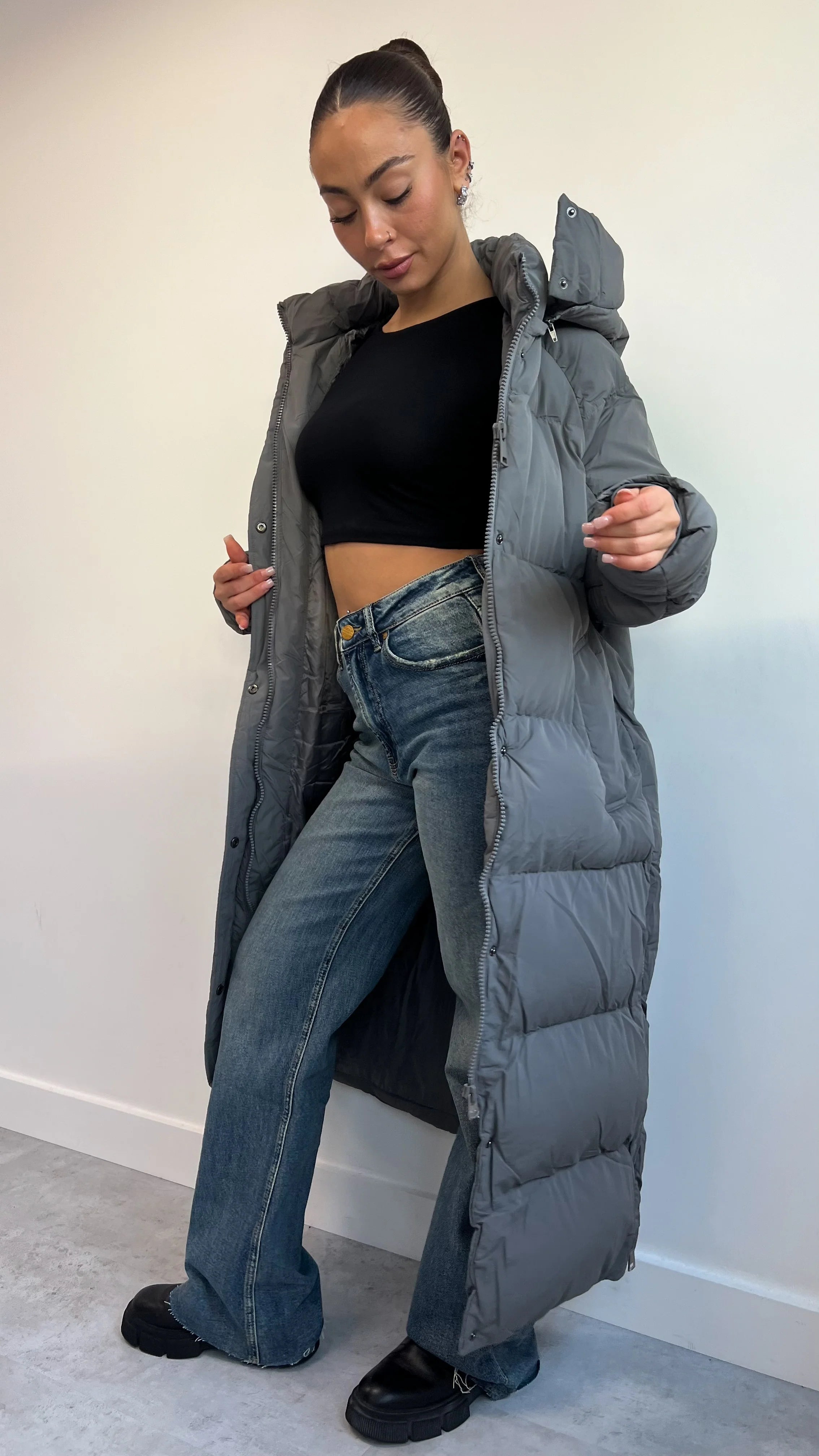 Maya Long Puffer Coat