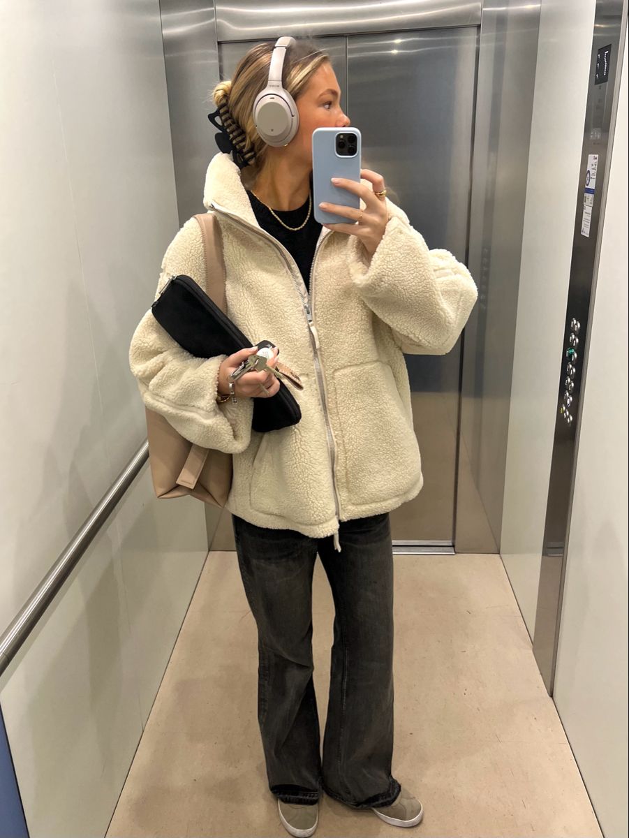 Caroline Teddy Fleece Coat