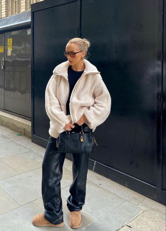 Caroline Teddy Fleece Coat