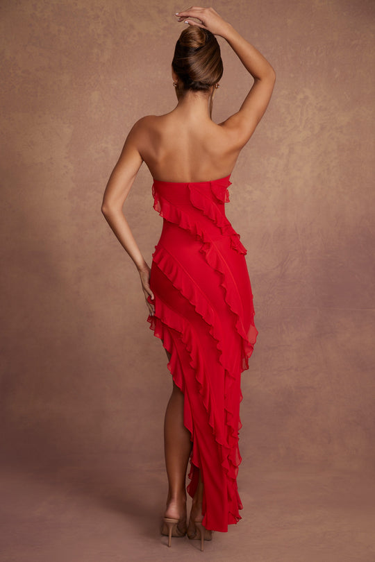 Zendia Ruffle Dress