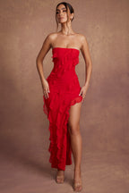 Zendia Ruffle Dress
