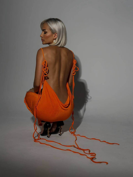 Vanessa Backless Dress
