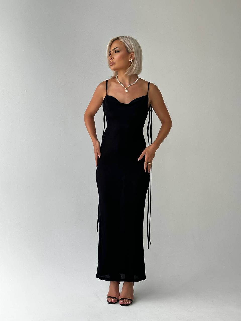 Vanessa Backless Maxi Dress