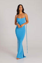 Jessy Long Lace Dress