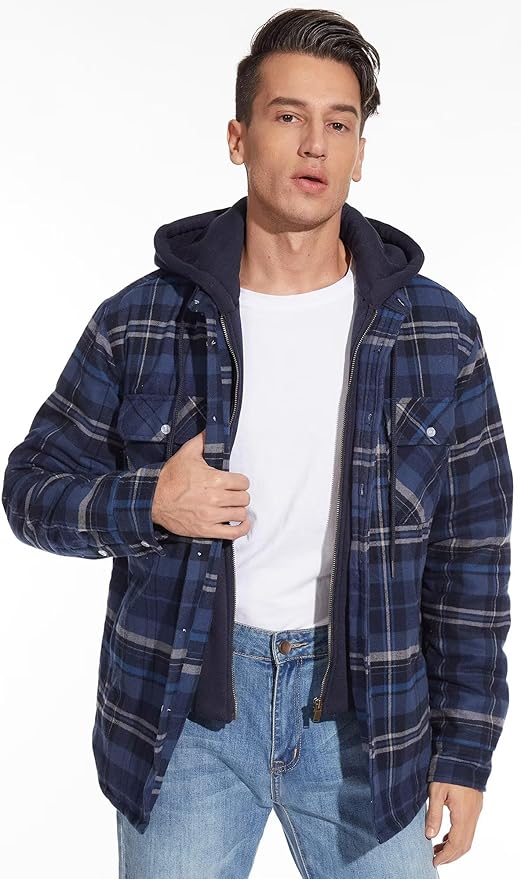 Hooded Polar Fleece Overshirt