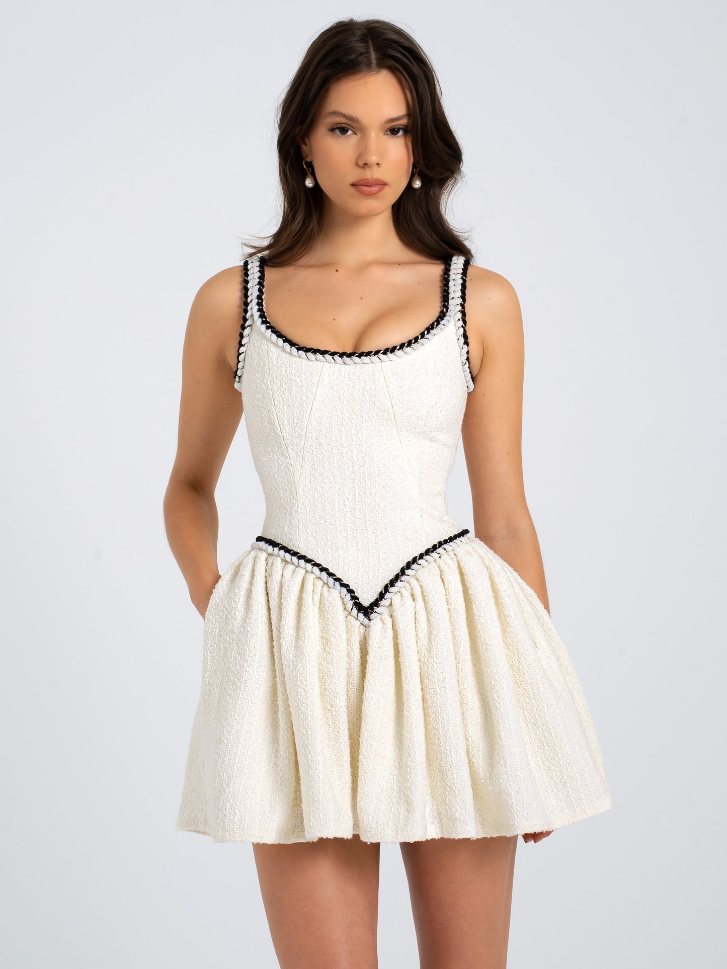 Coco White Mini Dress