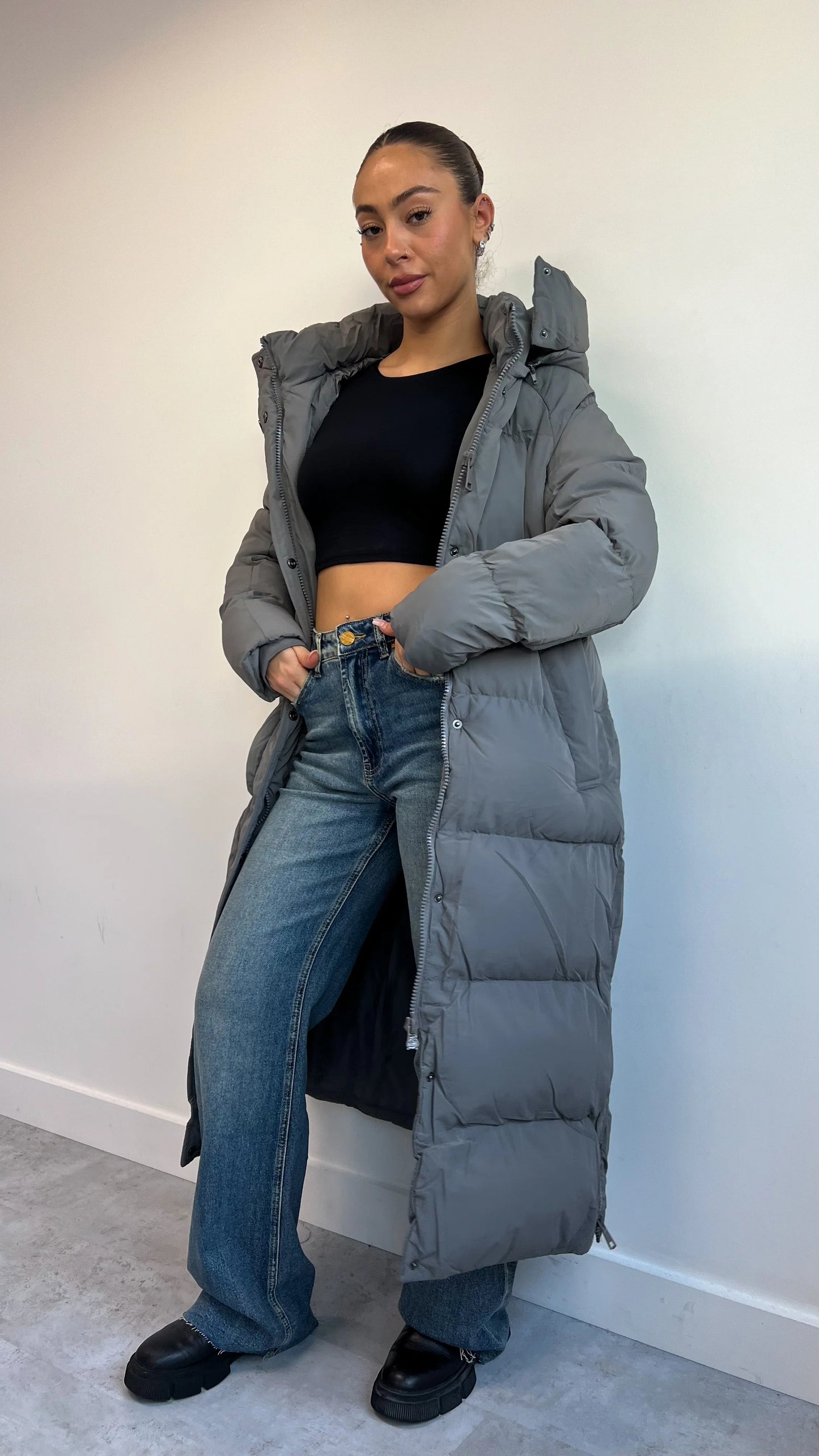 Maya Long Puffer Coat