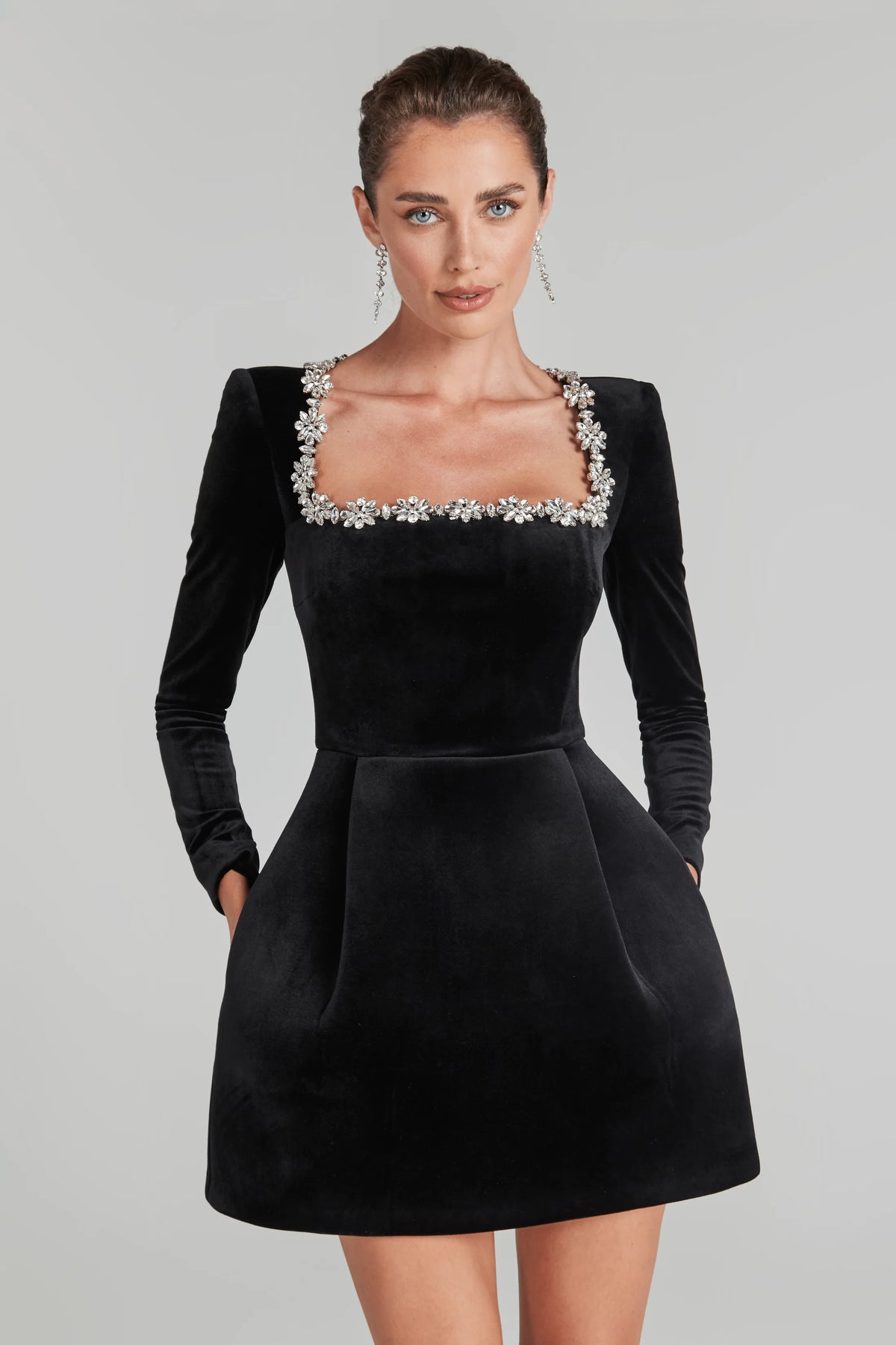 Elodie Velvet Dress