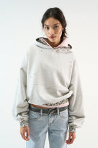 Noah Grey Leopard Hoodie