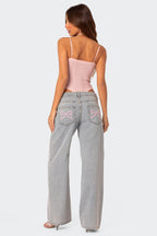 Joelle Bow Tie Jeans