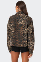Veste léopard