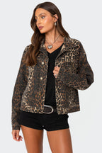 Veste léopard