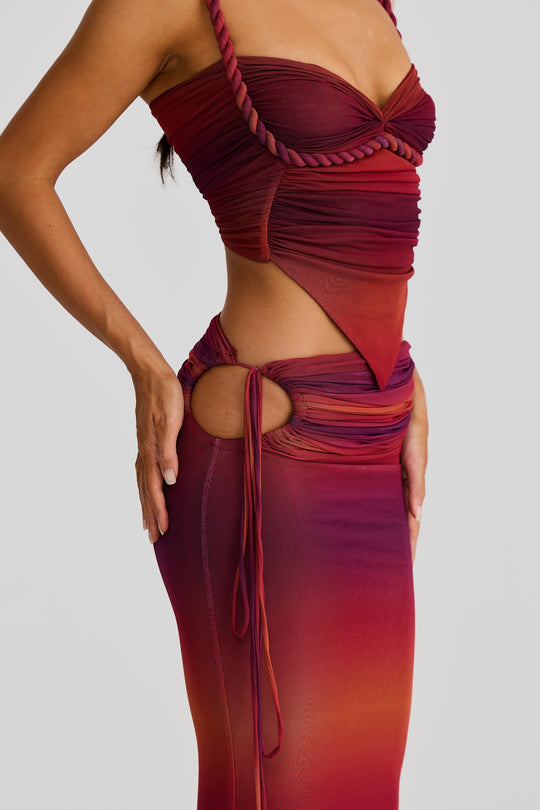 Lina Ombre Two Piece Dress